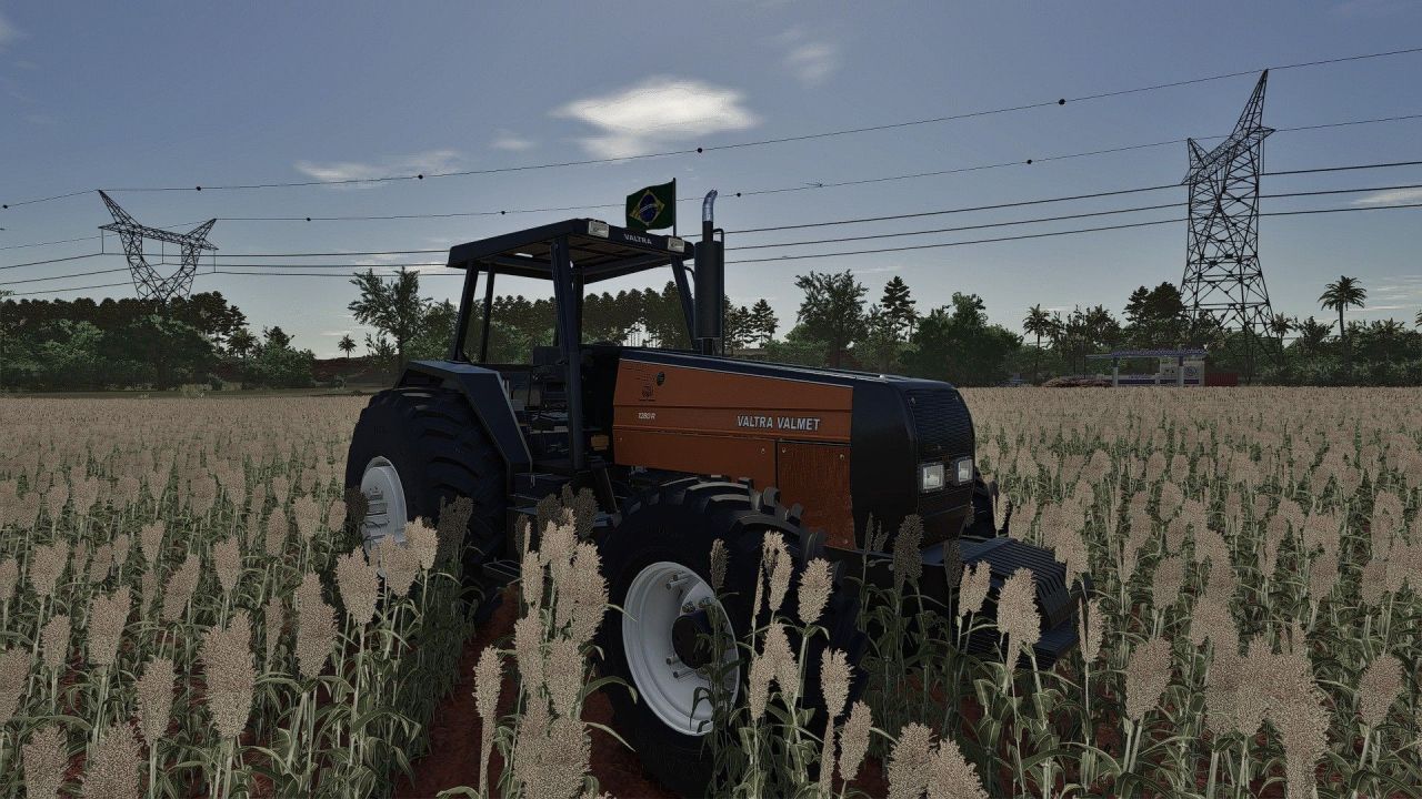 Трактор Valtra 80 Series для Farming Simulator 25