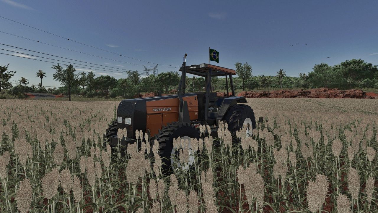 Трактор Valtra 80 Series для Farming Simulator 25