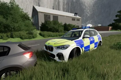 Автомобіль BMW X5 Generic British Police для Farming Simulator 25