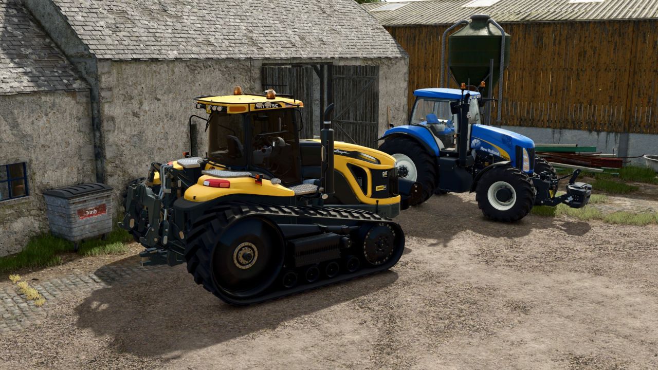 Трактор Cat Challenger MT800 для Farming Simulator 25