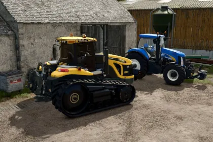 Трактор Cat Challenger MT800 для Farming Simulator 25 — 2