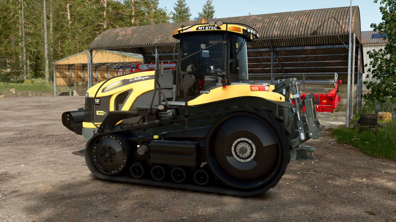 Трактор Cat Challenger MT800 для Farming Simulator 25