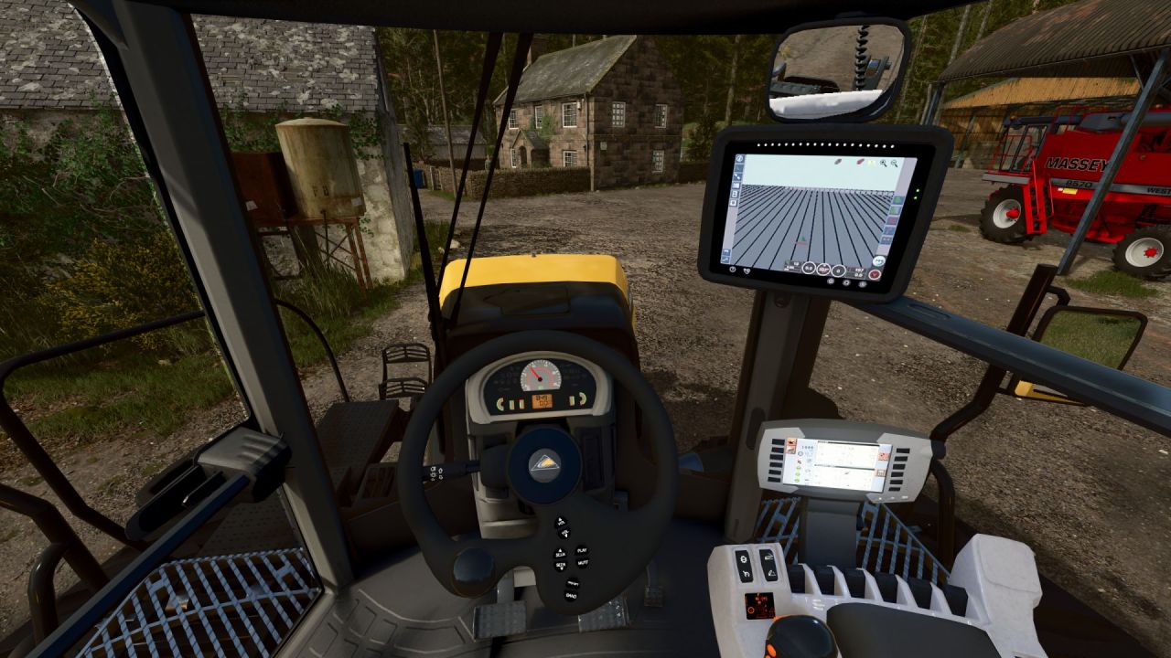 Трактор Cat Challenger MT800 для Farming Simulator 25