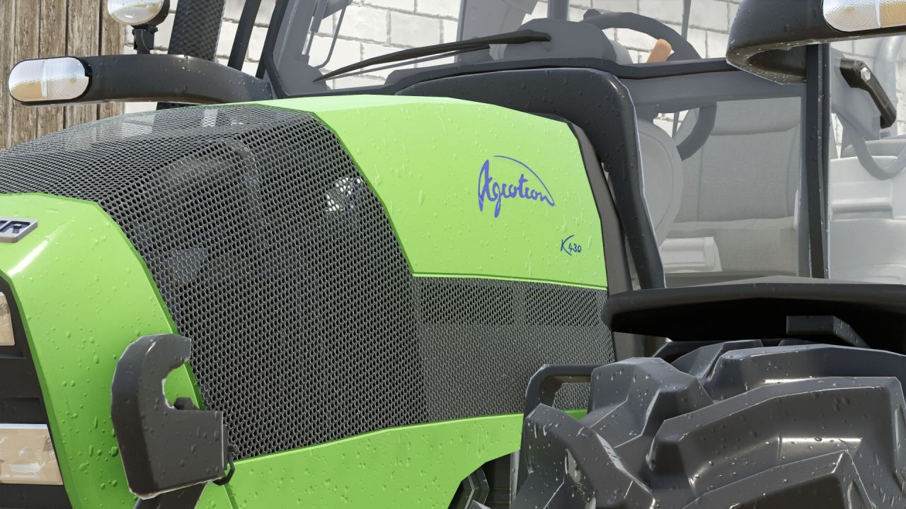 Трактор Deutz Fahr Agrotron K Series для Farming Simulator 25