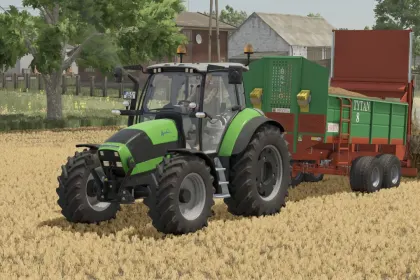 Трактор Deutz Fahr Agrotron K Series для Farming Simulator 25 — 5