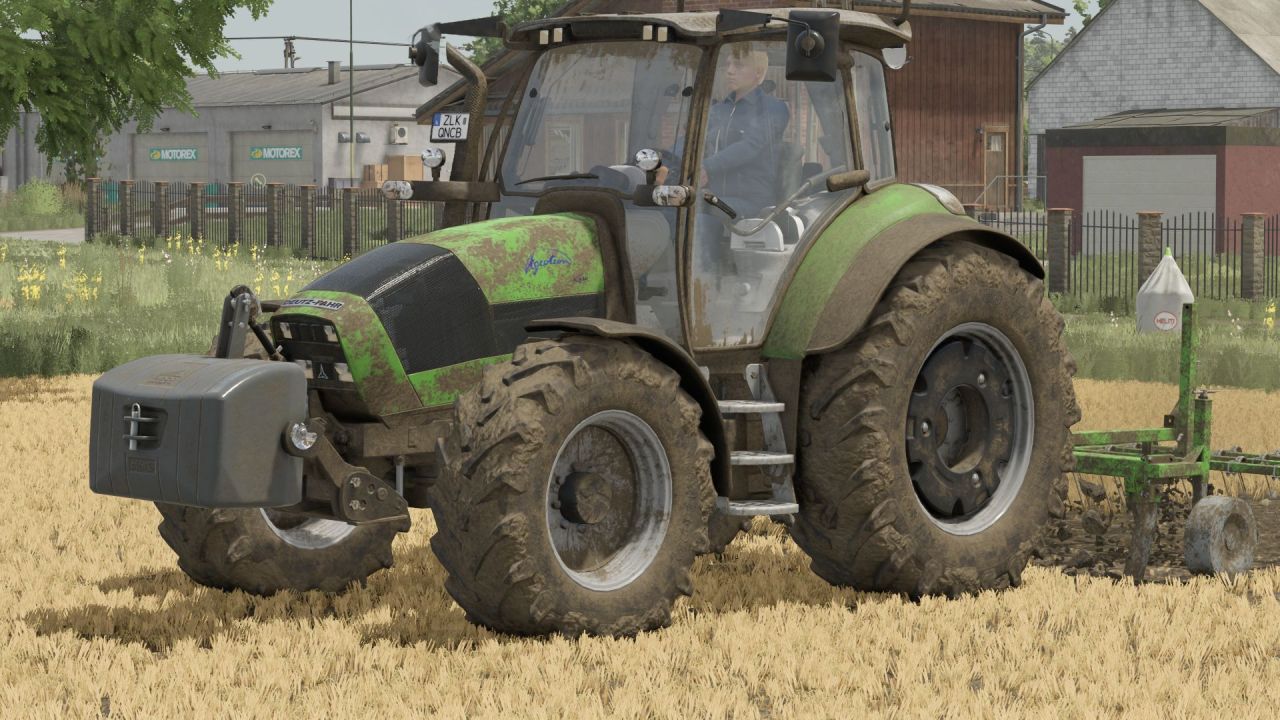 Трактор Deutz Fahr Agrotron K Series для Farming Simulator 25