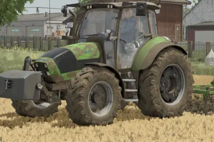 Трактор Deutz Fahr Agrotron K Series для Farming Simulator 25 — 6