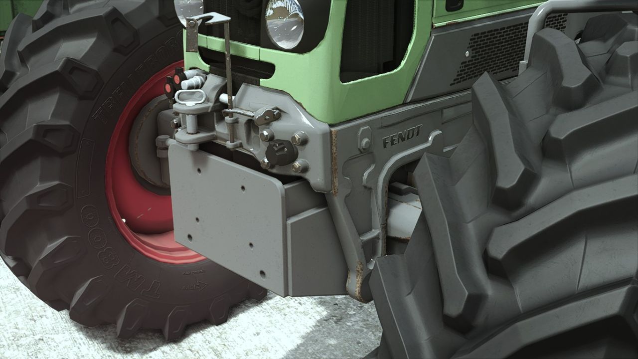 Трактор Fendt 700/800 Vario TMS (Rust Edition) для Farming Simulator 25