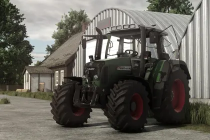 Трактор Fendt 400 Vario (Rust Edition) для Farming Simulator 25