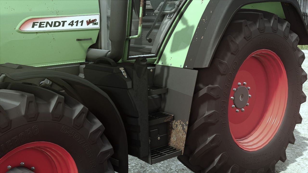 Трактор Fendt 400 Vario (Rust Edition) для Farming Simulator 25