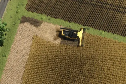 Soy Straw Texture for Farming Simulator 25
