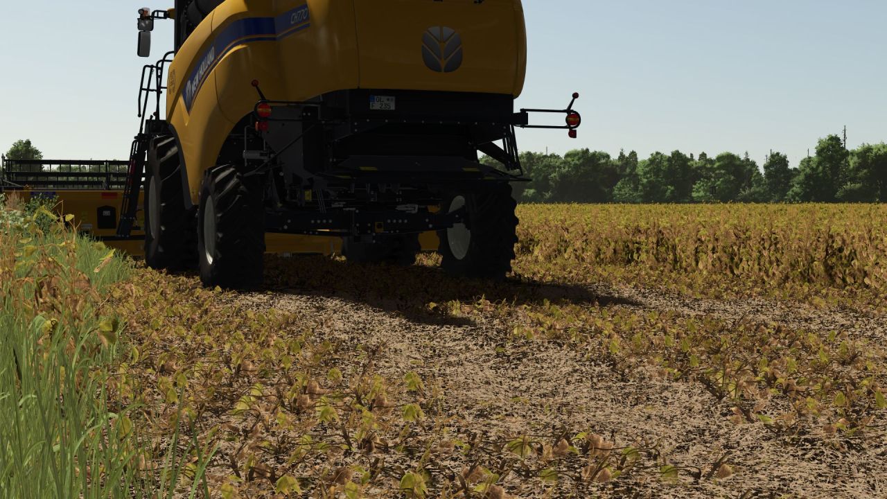 Sojastrohtextur für Farming Simulator 25