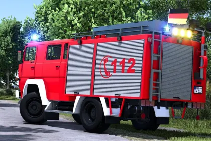 Пожежна машина Magirus-Deutz LF8 для Farming Simulator 25 — 2