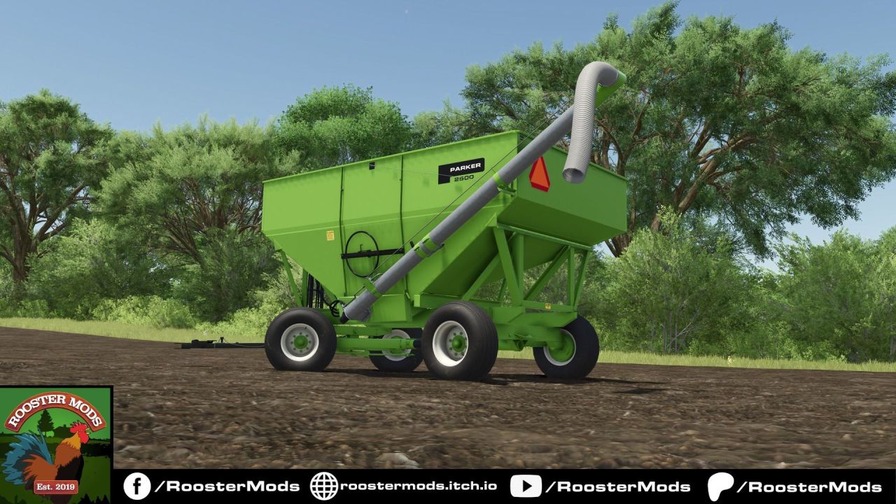 Шнекова система Parker 1400 для Farming Simulator 25