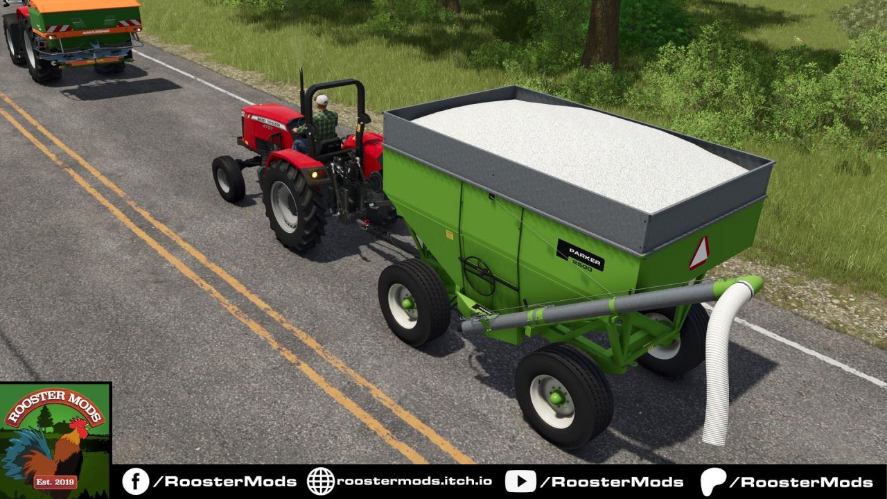 Шнекова система Parker 1400 для Farming Simulator 25