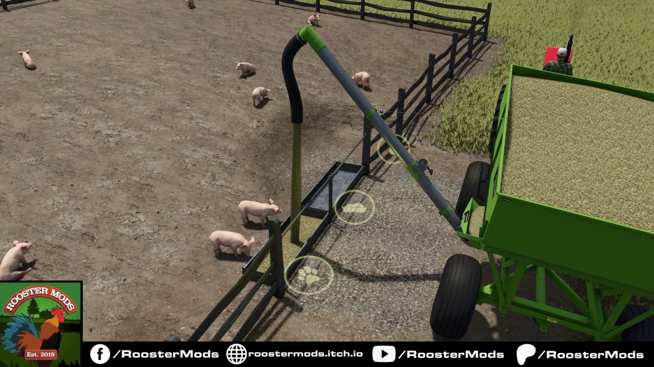 Шнекова система Parker 1400 для Farming Simulator 25
