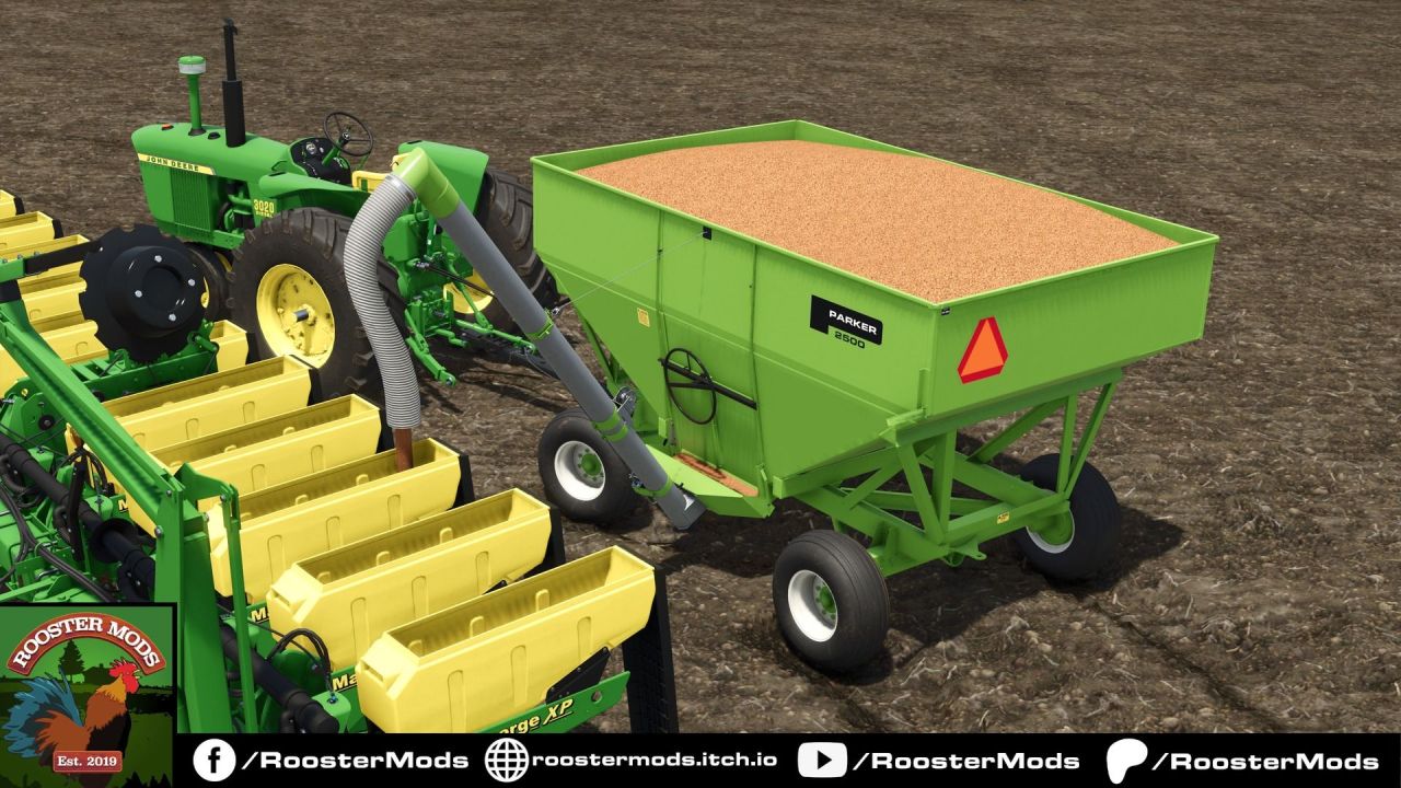 Шнекова система Parker 1400 для Farming Simulator 25