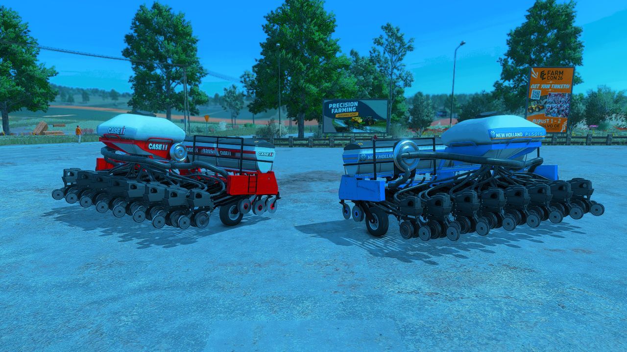 Planter Case IH and New Holland for Farming Simulator 25