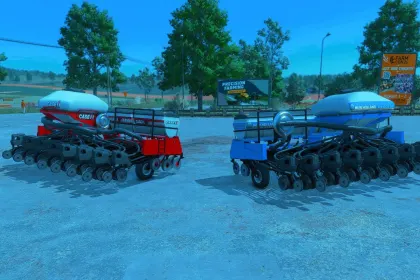 Planter Case IH and New Holland for Farming Simulator 25 — 2