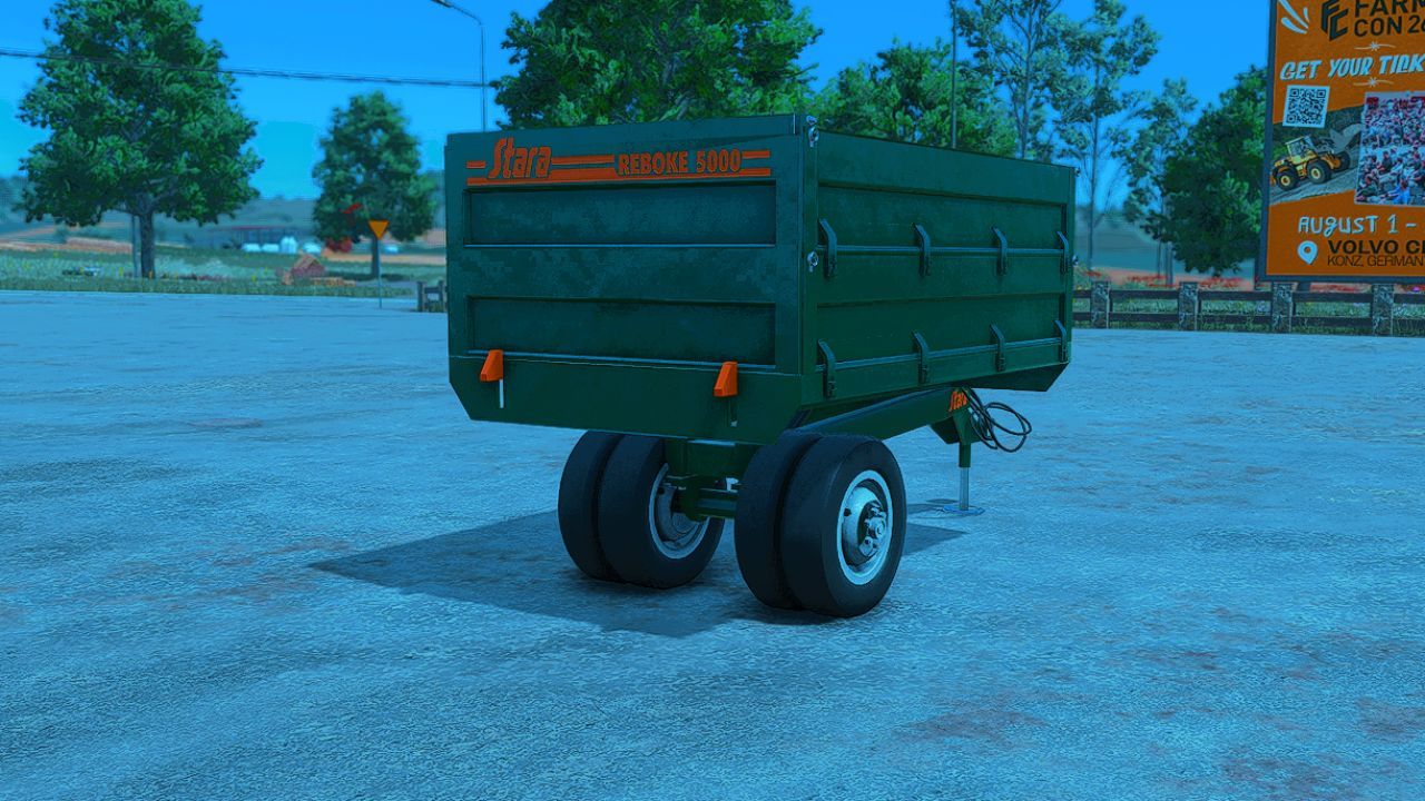 Причіп Stara Reboke 5000 для Farming Simulator 25