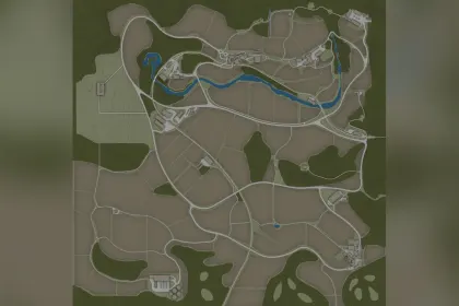 Карта DEUTSCHLAND для Farming Simulator 25 — 2