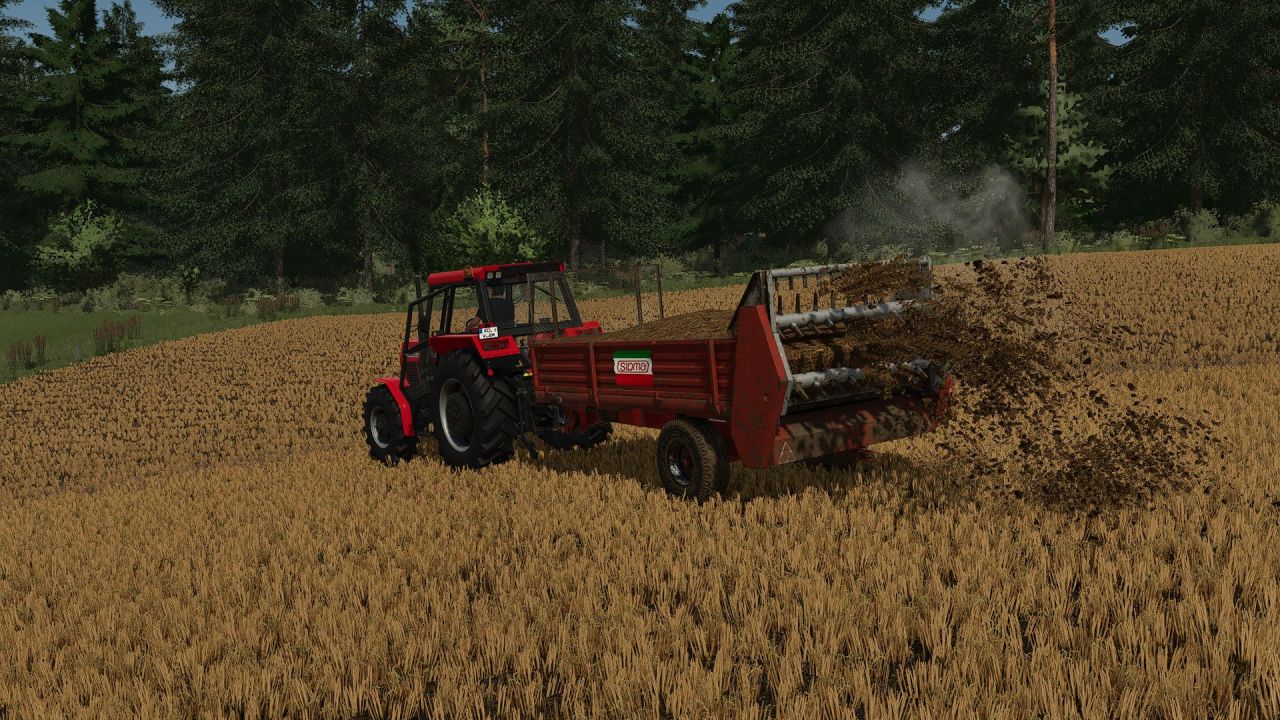 Розкидач гною Sipma N219/1 для Farming Simulator 25
