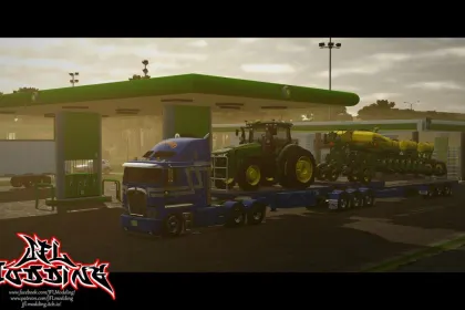 Причіп CIMC Flatdeck для Farming Simulator 25 — 2