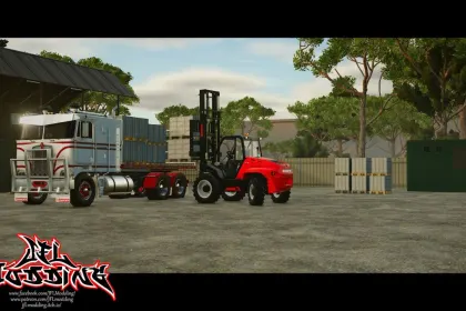 Причіп CIMC Flatdeck для Farming Simulator 25 — 4