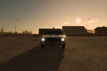 Car VAZ 2106 VB for Farming Simulator 25 — 2