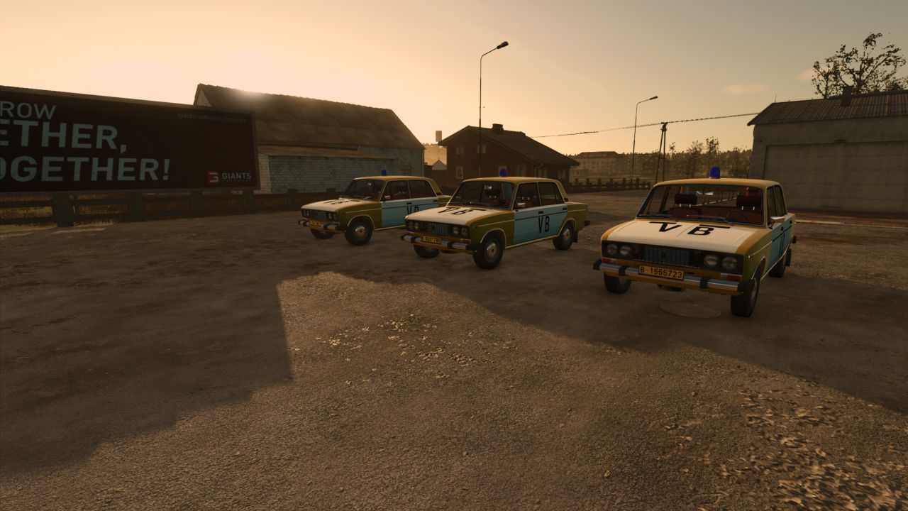 Car VAZ 2106 VB for Farming Simulator 25