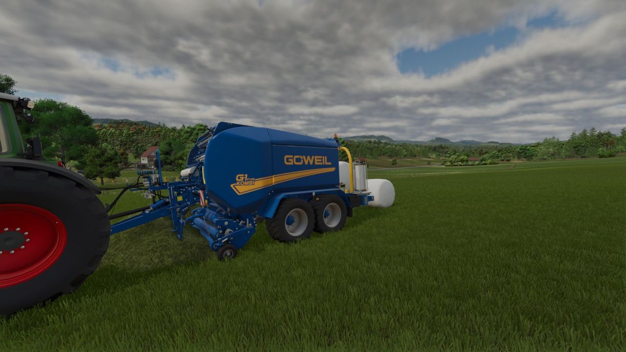 Ефективний Göweil G-1 F125 Kombi з Камерами Огляду для Farming Simulator 25