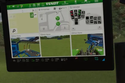 Ефективний Göweil G-1 F125 Kombi з Камерами Огляду для Farming Simulator 25 — 4