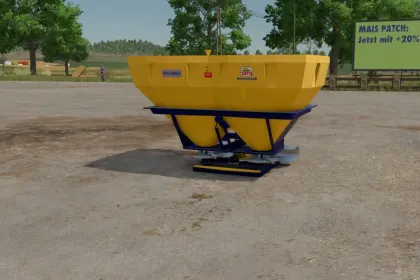 Розкидач добрив DCA TATU 1200 для Farming Simulator 25