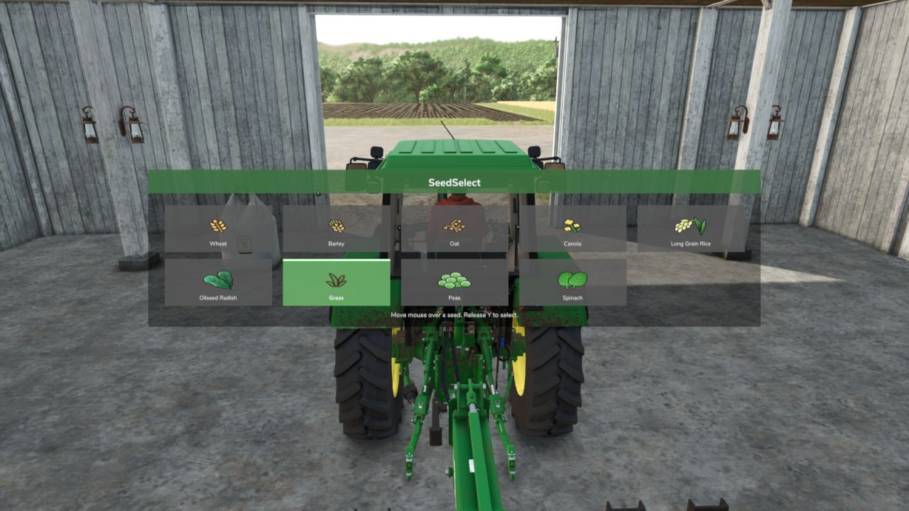 Скрипт Seed Select для Farming Simulator 25