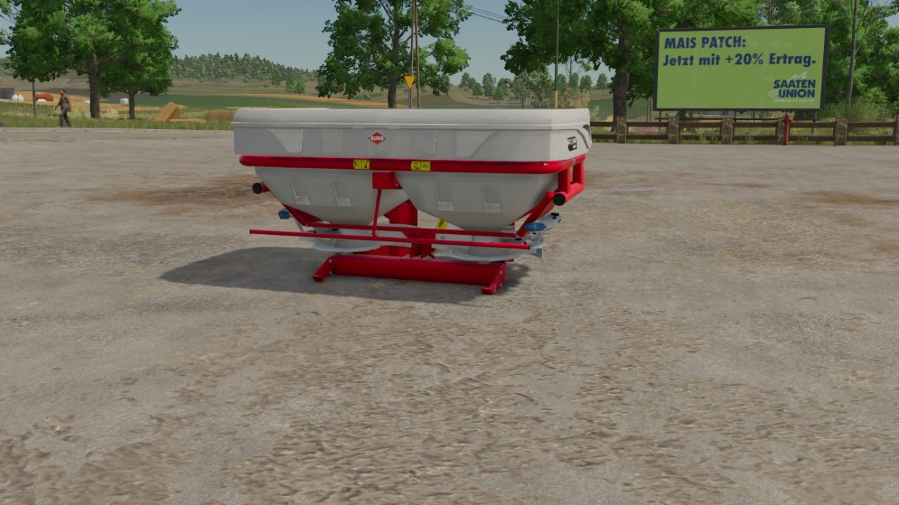 Fertilizer Spreader Kuhn ACCURA 1.600 for Farming Simulator 25