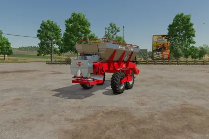 Fertilizer Spreader Kuhn ACCURA 10.000 for Farming Simulator 25 — 2