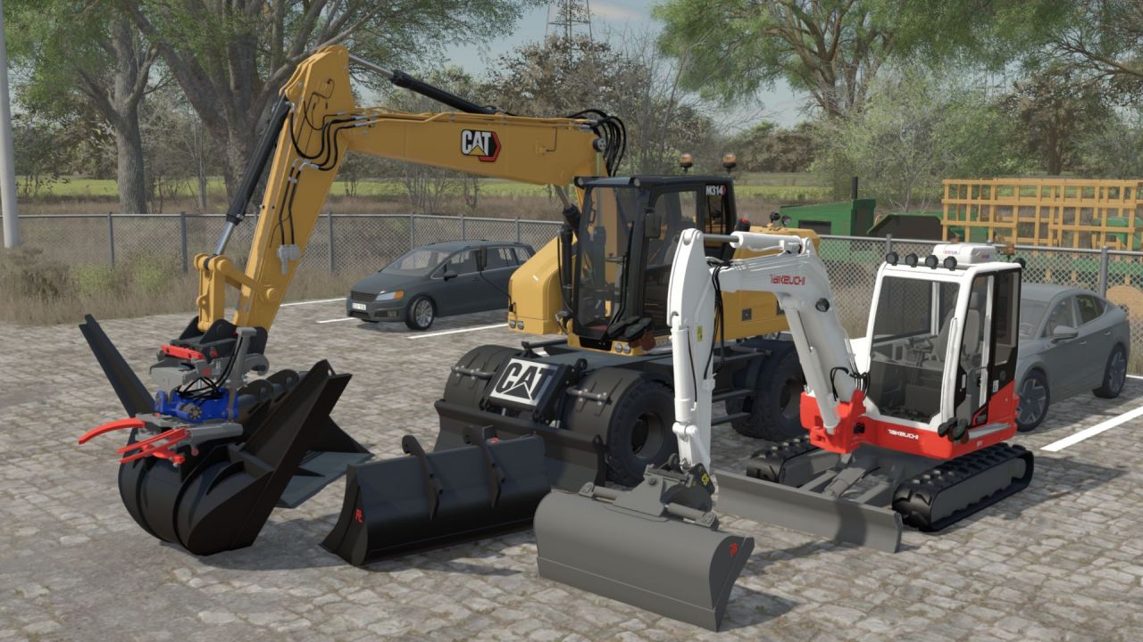 Набір PLADDET Ground з захватом для Farming Simulator 25