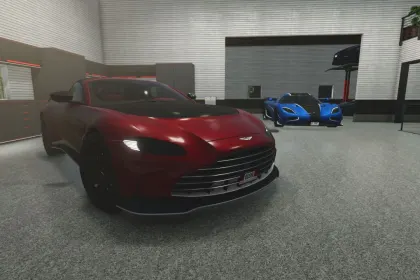 Автомобіль Aston Martin Vantage V12 для Farming Simulator 25