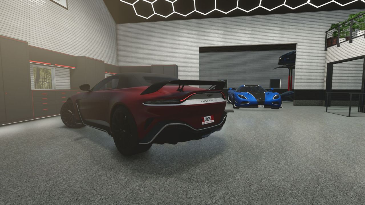 Car Aston Martin Vantage V12 for Farming Simulator 25