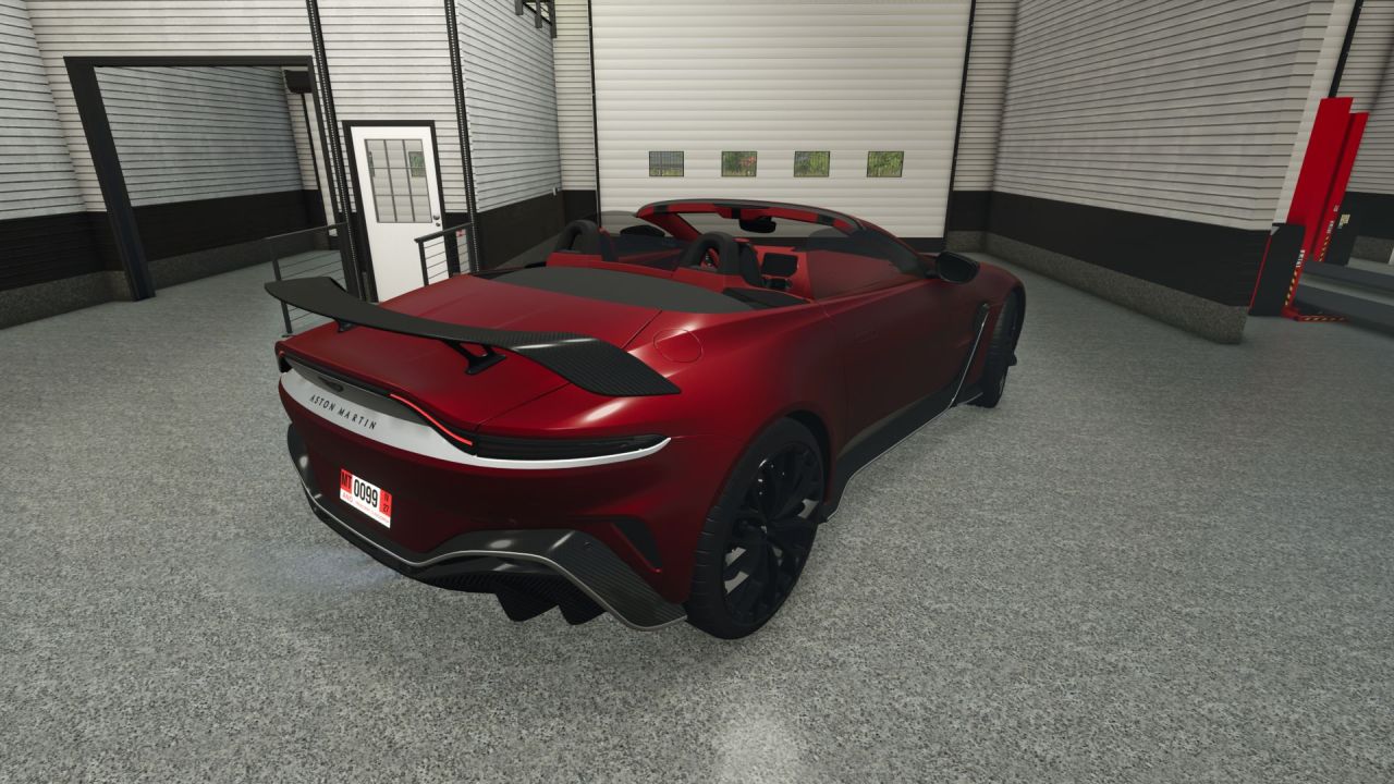 Car Aston Martin Vantage V12 for Farming Simulator 25