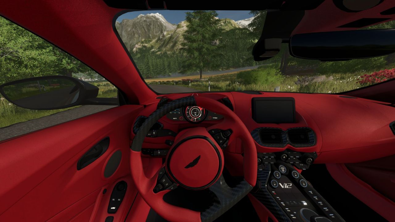 Car Aston Martin Vantage V12 for Farming Simulator 25