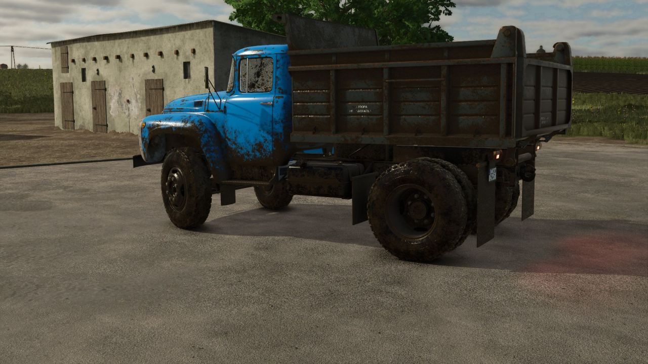 Вантажівка ZIL-130 для Farming Simulator 25