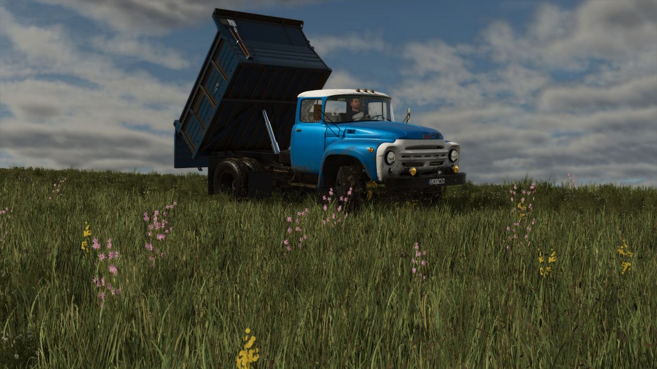 Вантажівка ZIL-130 для Farming Simulator 25