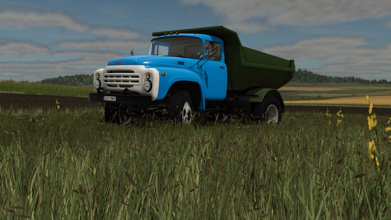 Вантажівка ZIL-130 для Farming Simulator 25