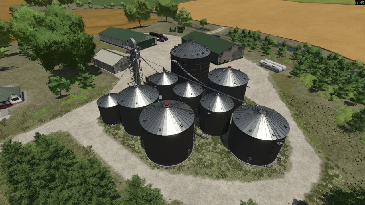 Сушарка для зерна для Farming Simulator 25