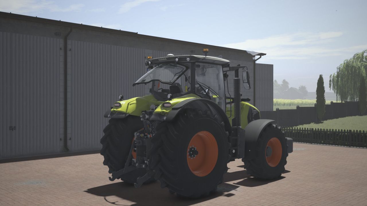 Трактор Claas Axion 870-800 для Farming Simulator 25