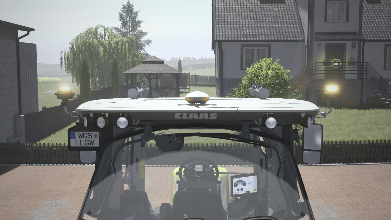 Трактор Claas Axion 870-800 для Farming Simulator 25