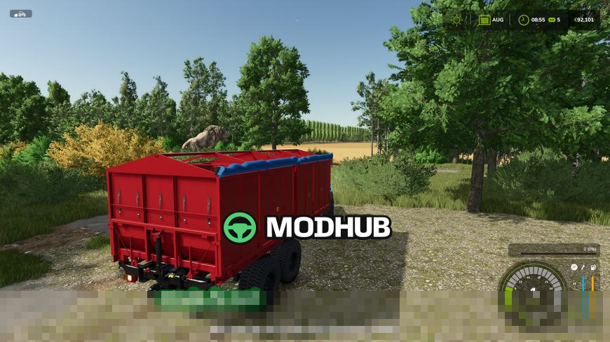 Mod für PTS-9 Anhänger für Farming Simulator 25 - Screenshots