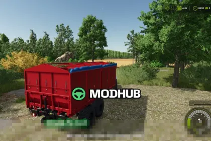 Мод на Причепи PTS-9 для Фермер Симулятор 25