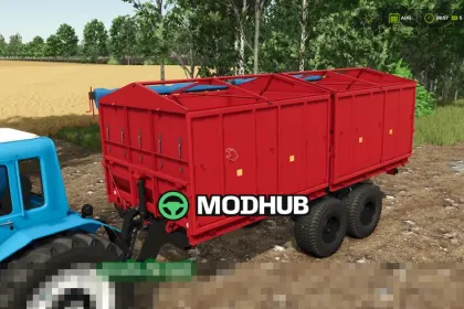 Мод на Причепи PTS-9 для Фермер Симулятор 25